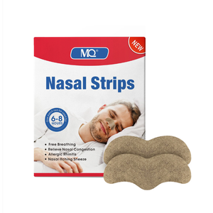 12pcs pansements d'aide au sommeil en gros bandelettes nasales naturelles anti-ronflement emballage de marque privée OEM bandelettes nasales disponibles - Product Image 5