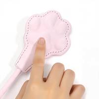 Spielzeug für Frauen Alternatives Training Katzenpfoten-Satin-Paddle Gesäß-SP-Werkzeug Sex-Lederpeitsche BDSM