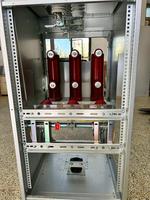 Ensemble complet de poste de transformation en coffret, unité de distribution annulaire (RMU) 12 kV, appareillage de commutation moyenne tension isolé au gaz SF6