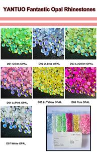 Высококачественные стразы Yantuo без термофиксации, с плоским дном, без никеля, экологически чистые, из хрустального стекла, для танцевальных костюмов, размеры SS6-SS30 - Product Image 6
