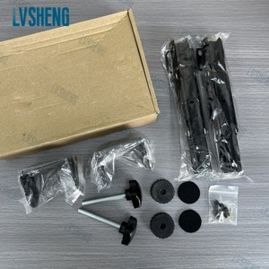 Loại C Clip <span class=keywords><strong>Bracket</strong></span> Nhà Máy Có Thể Điều Chỉnh Máy Tính Để Bàn Tay Khung Matte Màu Đen Đấm Miễn Phí Cánh Tay Cổ Tay Khuỷu Tay Khung - Product Image 2