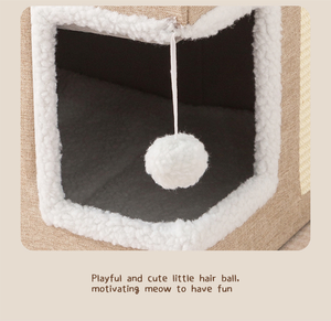 Modernes Großhandels-Haustierbett, Anpassbar, Mehrfarbig, Doppelt Langlebig, Faltbar, für Katzen, Hunde und Kleintiere, Handwaschbar, Umweltfreundlich, Modisch - Product Image 6