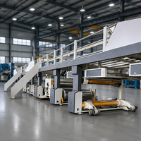 Ligne de production de carton ondulé FFG entièrement automatique 3, 5, 7 plis, machine d'impression et de découpe de boîtes en carton