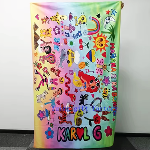 मुफ्त नमूना छोटे mq ओम कस्टम निजी लेबल कपास माइक्रोफाइबर स्नान तौलिए अनुकूलित समुद्र तट तौलिया ड्रॉप शिपिंग - Product Image 6