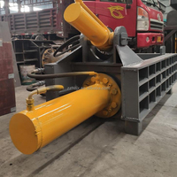 Presse à balles horizontale hydraulique automatique pour canettes en aluminium 15kW 380V, presse à métaux pour le recyclage