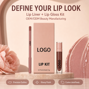 Kit lèvres hydratant HKH à la vitamine E, crayon à lèvres vegan nude haute pigmentation, longue tenue, nourrissant et waterproof - Product Image 4