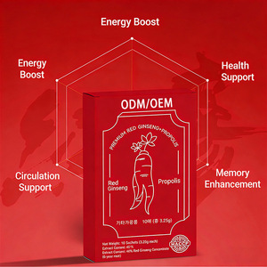 Complément Énergétique Personnalisé en Gummies : Ginseng Rouge, Propolis et Herbes – Comprimés Énergisants pour Adultes - Product Image 2