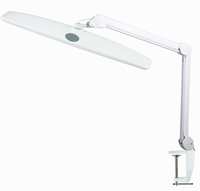Lampe de bureau LED OEM à intensité variable avec bras articulé long et pince, éclairage de travail design pour salon de manucure, atelier, bureau, vente en gros