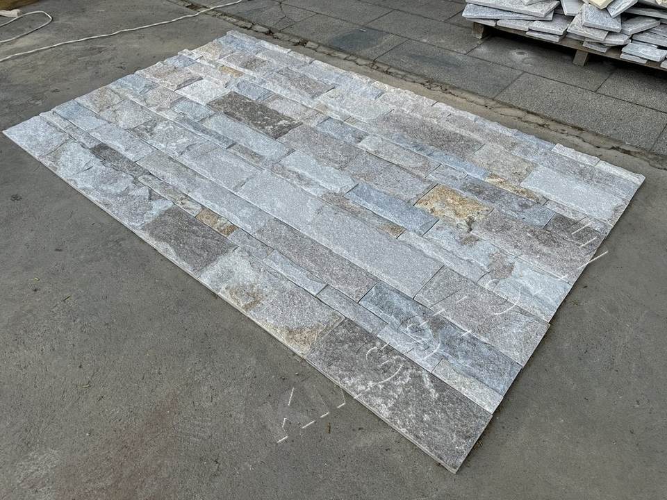 Wall Cladding Quartzite Super Color Natural Mushroom Stone Split Slate ...