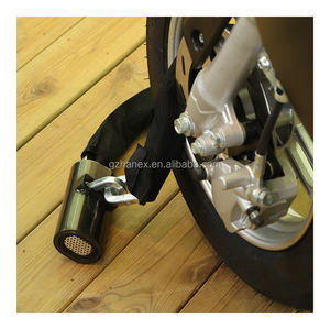 Cadre de sécurité robuste accessoires de vélo serrure à chaîne en acier trempé moto serrure à chaîne alarme de vélo serrure à chaîne - Product Image 5