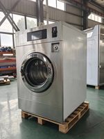 Lave-linge professionnel 20 kg à monnayeur, non suspendu, à poser au sol, pour laverie libre-service