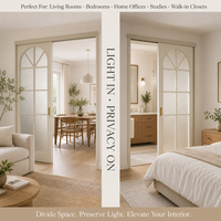 Porte intérieure minimaliste en acier français, coulissante et battante intégrée, design classique, porte de séparation pour villa