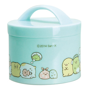 Three Layer Bento <b>Box</b> Childrens <b>Lunch</b> <b>Box</b> Banana Cartoon Cylinder Portable Snack Container With Plastic Lid - Product Image 2