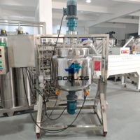 Homogénéisateur inférieur pour ligne de production de shampoing, mélangeur émulsifiant pour gel, lotion, détergent, liquide vaisselle
