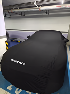 Telo Copriauto Personalizzato con Logo, Tessuto Elastico Morbido, Copertura Auto Speciale Antigraffio <span class=keywords><strong>per</strong></span> Mercedes-AMG GLA35 SUV - Product Image 6
