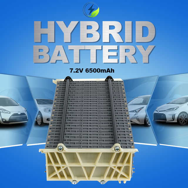 Brand New 7.2V 6.5Ah Lithium Ion Hybrid Car Replacement Battery for Prius C, Aqua, Axio, Noah, Lexus ES300h, CE RoHS Certified,