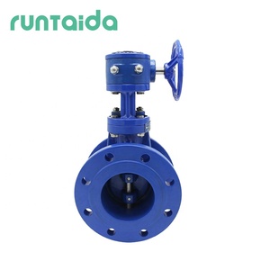 Bán buôn <span class=keywords><strong>dn200</strong></span> dễ uốn sắt đĩa đôi bù đắp mặt bích Van bướm - Product Image 1