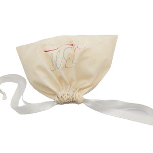 Sac cadeau en toile de coton réutilisable et personnalisable avec cordon de serrage et logo - Product Image 4
