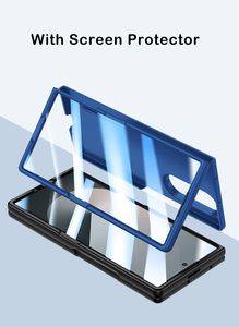 For Samsung For <strong>Galaxy</strong> Z Fold 7 Phone <strong>Case</strong> With Pen Slot Holder Screen Film Protector Durable PC Material Cover For Z Fold 7 - Product Image 3