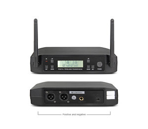 Micrófono Dinámico de Solapa Profesional, Inalámbrico, Portátil, de Metal, Micrófono Dinámico Inalámbrico para Comunicación - Product Image 3