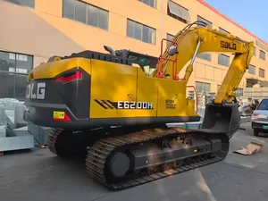 Excavatrice sur chenilles moyenne SDLG E6200H pour travaux de construction urbaine, d'assainissement, de protection des rivières, de chargement de terre et de sable. - Product Image 2