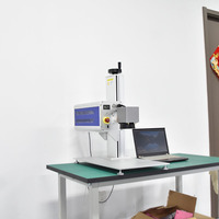 Machine de marquage laser UV 3W 5W 10W, petite et portable, 355nm, ultra-précision pour la gravure sur PCB, verre, plastique, métal