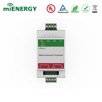 Capteur de fuite d'eau de type rail DIN haute précision OEM, sortie RS485/relais, pour la détection de fuite d'eau.