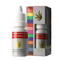 Usa Semi Permanente Micro Pigment Kleur Inkt Voor Wenkbrauw Cosmetische Tattoo 19 Verschillende Kleuren Tattoo Inkt