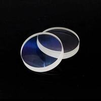 Lentille achromatique doublet collimateur à double convexe négatif en verre optique VIS/NIR/SWIR personnalisée en usine pour appareil photo