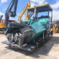 Machine à pavage routier VOGELE 2100-3L d'occasion pour la construction de routes avec contrôle fluide, composants de qualité et fonctionnement fiable