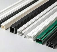 Rail de rideau coulissant en PVC sur mesure OEM, design moderne, durable, écologique, garantie 2 ans, cuisine, hôpital