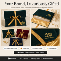 Tas Dompet Amplop Suede Imitasi Cetak Logo Kustom, Tas Kemasan Ekstensi Rambut, Kantong Beludru Penyimpanan Wig Perhiasan, Hadiah Fashion