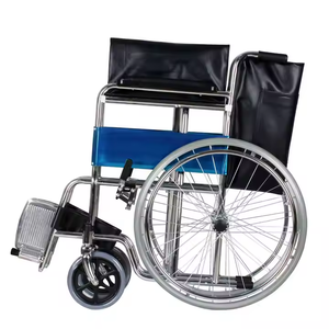 Silla de Ruedas Manual Plegable, Ligera y Portátil para Personas Mayores, Discapacitados, Pacientes, Cuidado <span class=keywords><strong>en</strong></span> el Hogar y <span class=keywords><strong>Hospital</strong></span> - Product Image 2