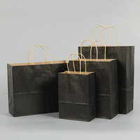 Sac en papier kraft écologique recyclé pour l'emballage de cadeaux ou de tissus