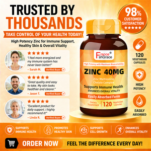 Cápsulas de Zinc y Quercetina Shecome Premium para Apoyar la Salud Inmunológica en Adultos, con Alta Absorción - Product Image 5