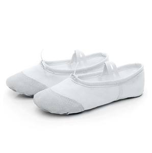 Zapatos de Ballet para niñas, zapatillas de baile de Ballet de suela blanda de lona, para práctica, <span class=keywords><strong>bailarinas</strong></span> - Product Image 4