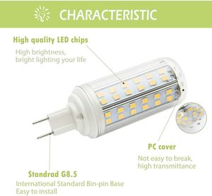 <span class=keywords><strong>10W</strong></span> g8.5 Dimmable dẫn ánh sáng bóng đèn ấm trắng 110-130V/220-240V cảm biến chuyển đổi nhôm & PC đèn cơ thể gốm ROHS chứng nhận - Product Image 5