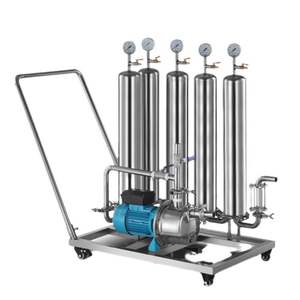 Boîtier de filtre à cartouche en acier inoxydable 304 pour la filtration de liquides, bière, vin, vodka, spiritueux, whisky, filtre portable et amovible - Product Image 1