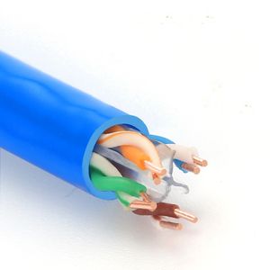 <span class=keywords><strong>Cable</strong></span> <span class=keywords><strong>CAT6</strong></span> de 1000 Pies (305 <span class=keywords><strong>Metros</strong></span>), U/UTP, Cobre Sólido, 23 AWG, LAN, 0.5mm 0.52mm 0.54mm 0.55mm 0.56mm, Cu PVC, para Router y Módem - Product Image 1