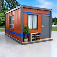 Maison mobile de 40 pieds, conteneur préfabriqué, moderne, modulaire, détachable, conteneur personnalisable, disposition extensible, maison conteneur