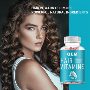 Cápsulas de biotina para el cabello OEM ODM, suplementos de vitaminas para adultos de crecimiento más rápido, todos los ingredientes naturales - Product Image 4