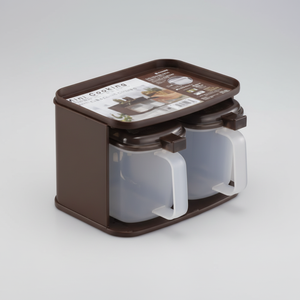 Inomata Mini bottiglia marrone per cucinare il condimento - Product Image 1