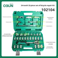 Jeu complet de 10 clés à douilles combinées en acier au chrome-vanadium, entraînement 10 mm, étui rigide pour réparation automobile, garantie 1 an, ODM