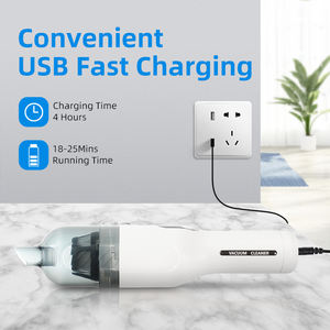 Mejor Aspiradora Inalámbrica Portátil 2026 con Batería para Pelo de Mascotas, Filtro HEPA, Diseño sin Bolsa, Recargable Automáticamente, para el Hogar - Product Image 3