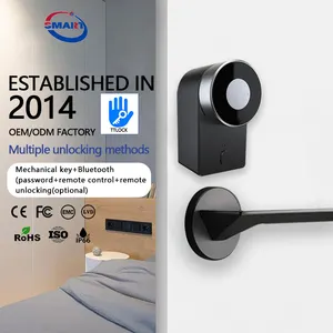 Inteligente Smart Lock Casa TTlock Teclado Sem Fio Bloqueio Eletrônico Inteligente Keyless Entry Door Lock