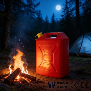 En stock, bidon en plastique portable de 5L, 20L, 10L, réservoir de carburant pour le stockage d'essence, de gazole, accessoires de <span class=keywords><strong>camping</strong></span> - Product Image 1