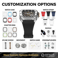 Montres de sport de luxe légères pour hommes Montres mécaniques automatiques ultra-légères Montres pour hommes tendance d'affair