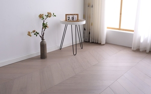 Parquet <span class=keywords><strong>en</strong></span> chêne contrecollé <span class=keywords><strong>EN</strong></span> 13329, qualité AB, 15 mm, insonorisant, pour usage commercial - Product Image 5