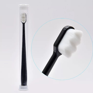Fabricant 2025 Nouveau design Brosse à dents Nano écologique à usage domestique avec poils 10000 ultra doux Couleur charbon de bois doux - Product Image 1