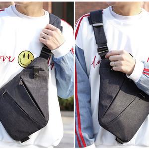 Design Portable Men Fanny Pack <b>Crossbody</b> Chest Bag Waist Packs Bag With Adjustable <b>Strap</b> - Product Image 6
